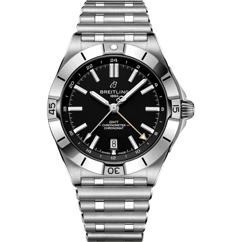 Breitling Chronomat Automatic GMT 40 NFL New Orleans Saints Edition A32398D11B1A1 kol saat