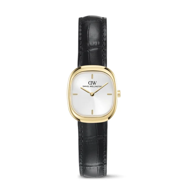 DANIEL WELLINGTON Corta Black-Croc Gold DW00100995 kol saati
