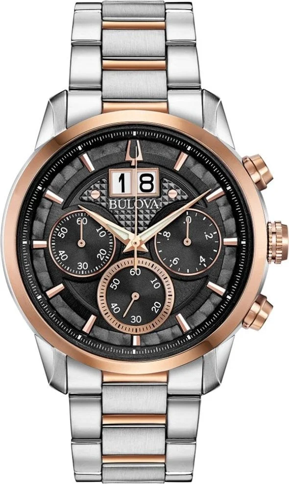 Bulova Sutton Chronograph 98B335 44 mm kol saati