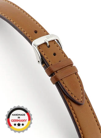 RIOS Leather Strap Merino - Cognac - Lamb Skin 4706/RI kol saati