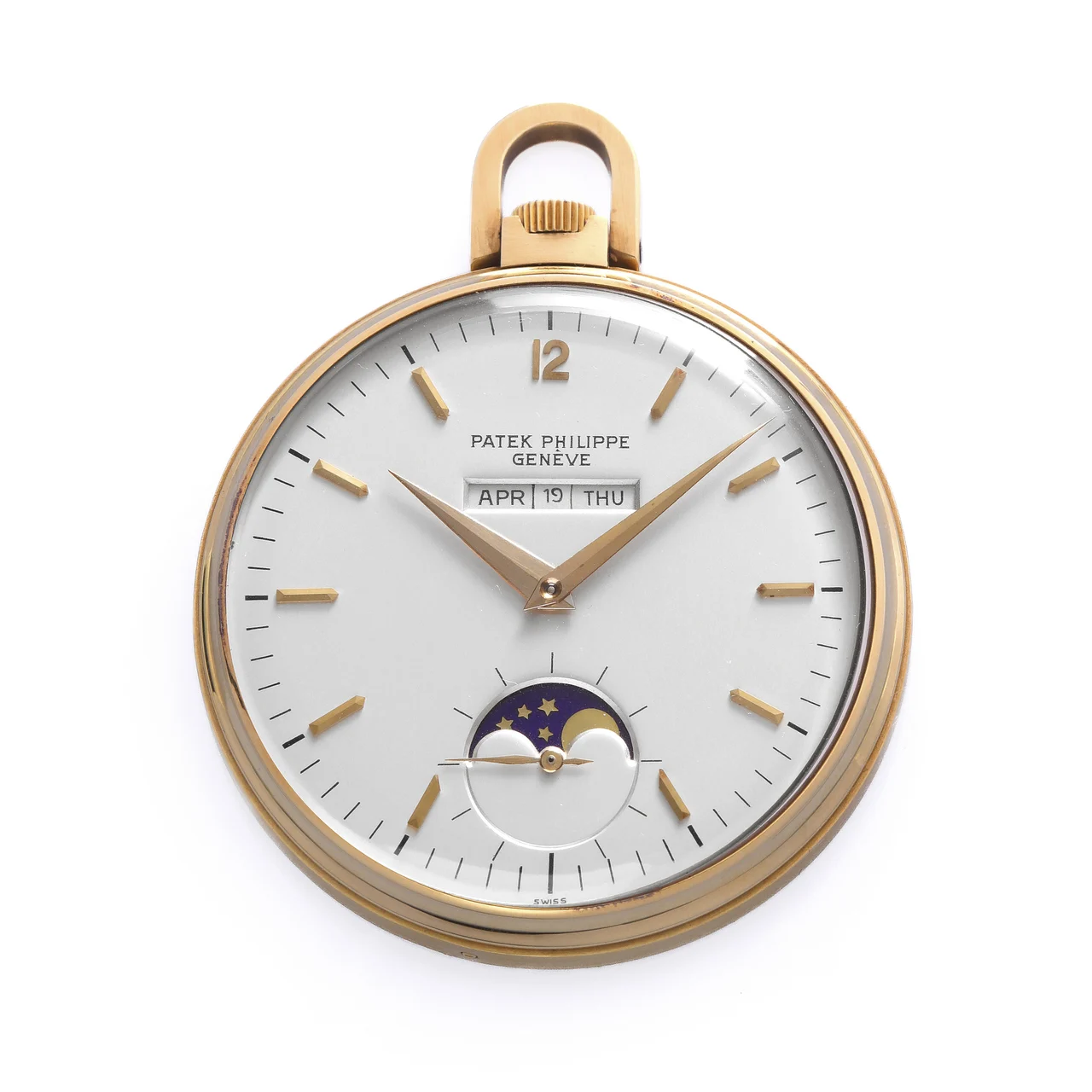 Patek Philippe PATEK PHILIPPE, REF. 725/4, AMERICAN DIGITAL PERPETUAL CALENDAR, YELLOW GOLD 36 mm kol saati