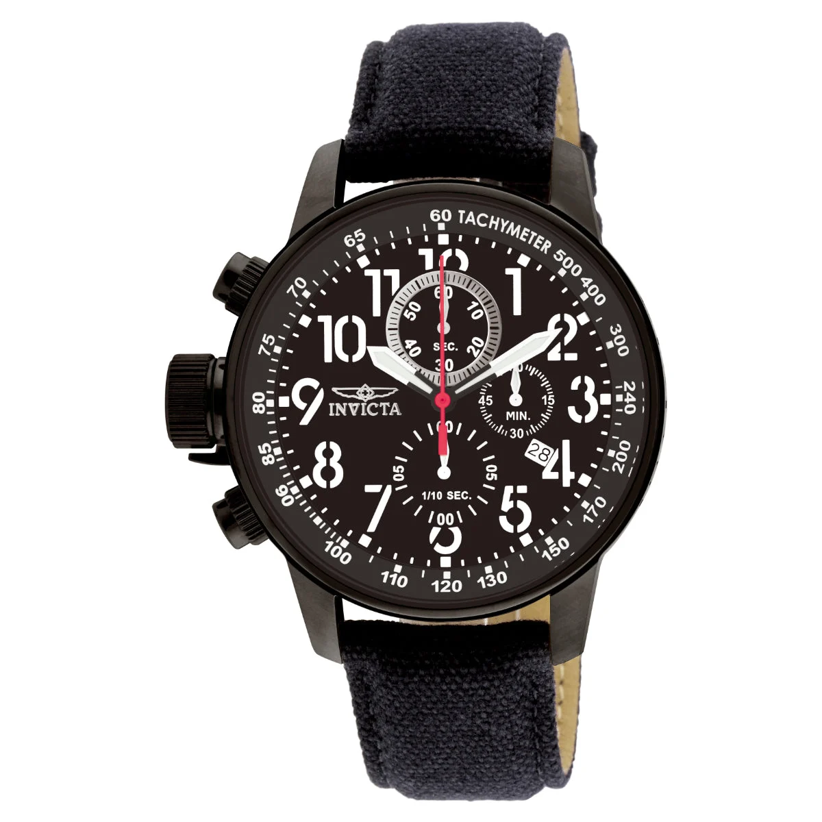 Invicta I-Force Left-Handed Watch - 46mm, Black (1517) 46 mm kol saati