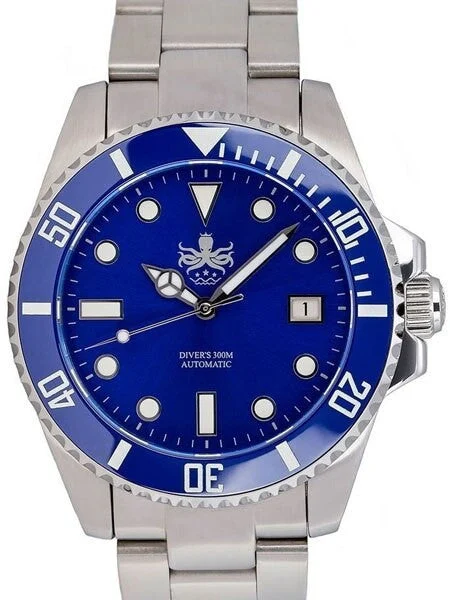 Phoibos Automatic Dive Watch with AR Sapphire Crystal #PY007B kol saati