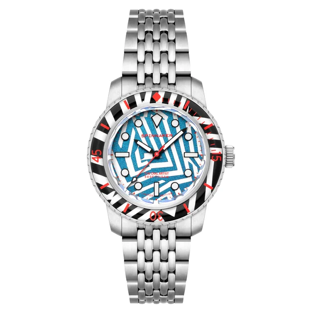 Fleuss 40 Automatic Noir Illumination SP-5165-11 kol saati
