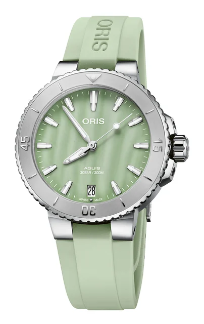 Oris Aquis Date 01 733 7770 4157-07 4 18 67FC kol saati
