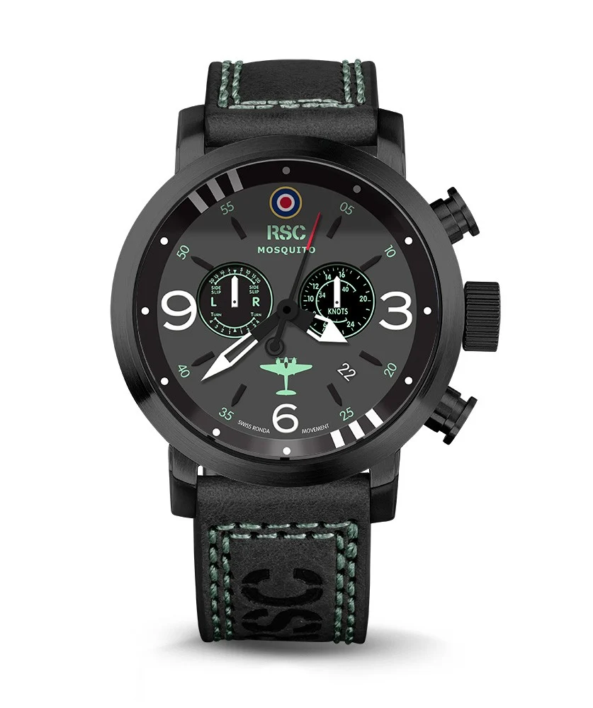 Rscwatches rsc80TH-BL 45 mm kol saati