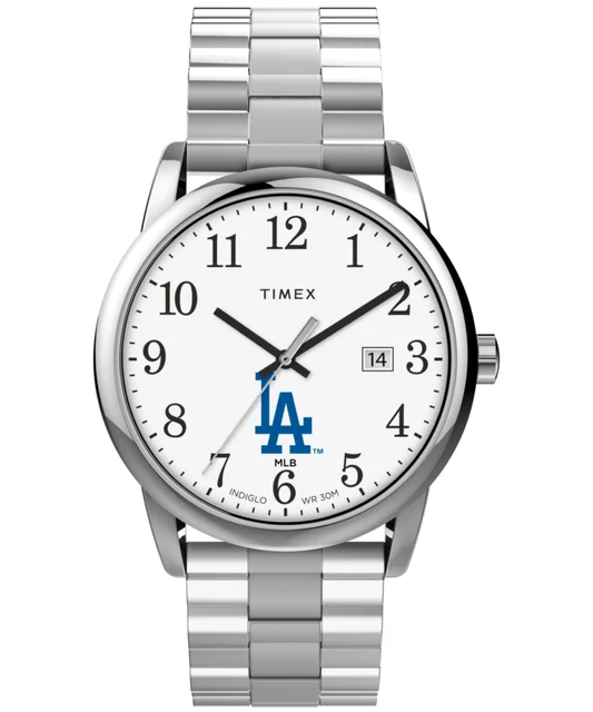 Timex Easy Reader Expansion Bracelet Los Angeles Dodgers TWZBDODMZ kol saati