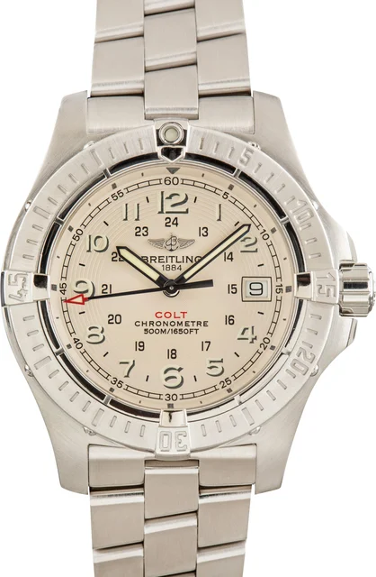 Breitling Colt Ivory Dial A74380 kol saati