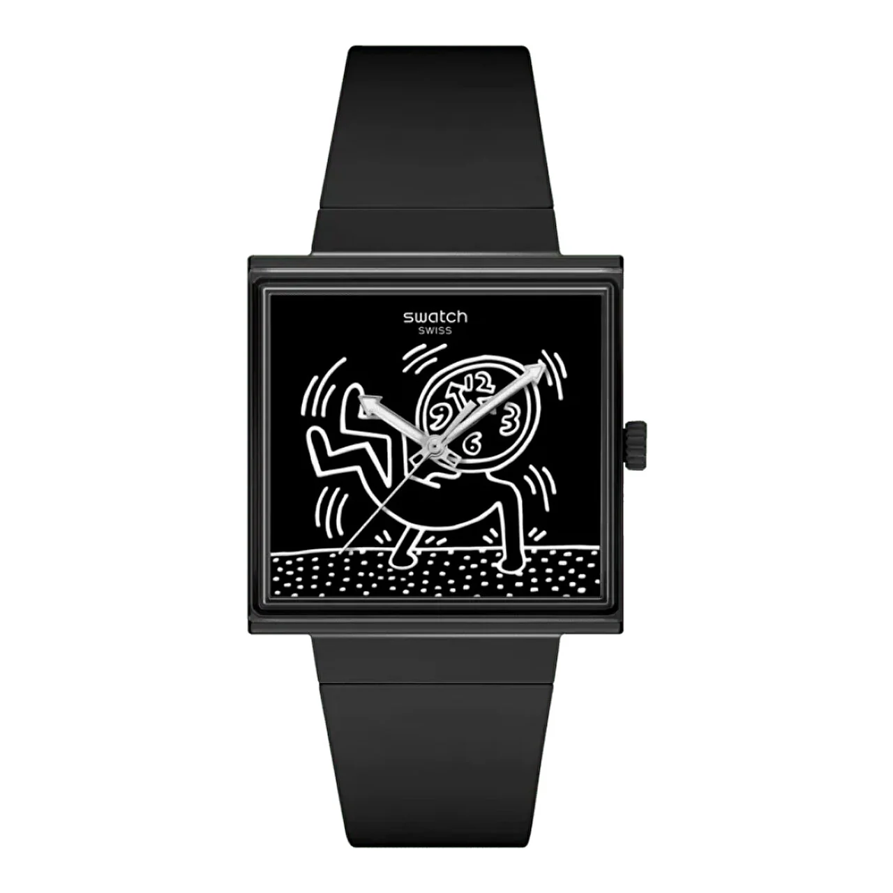 Swatch SO34Z103 41 mm kol saati