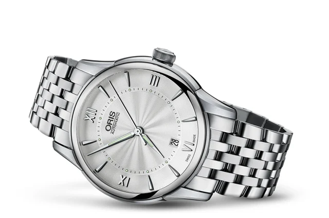 Oris Artelier Date 01 733 7670 4071-07 8 21 77 kol saati