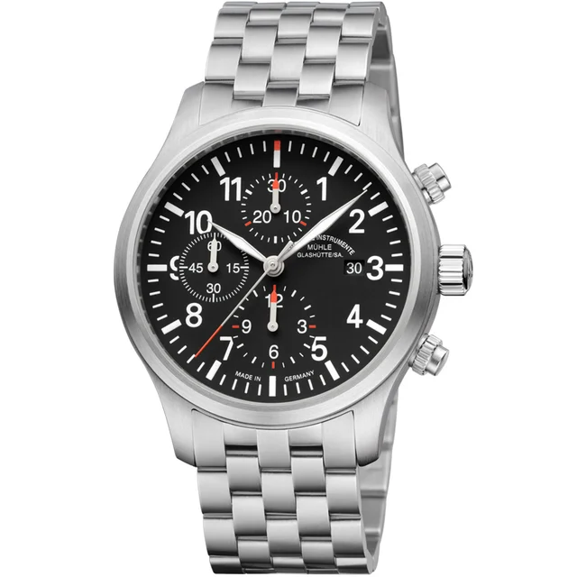 Muhle Glashutte Mühle Glashütte Terrasport I Chronograph M1-37-74-MB kol saati