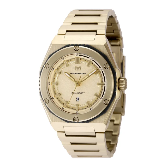 Technomarine Coral Legacy Watch - 36mm. Gold (TM-416045) kol saati