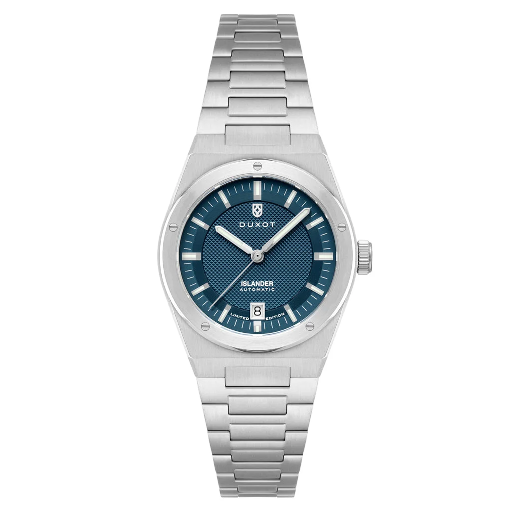 Duxot Islander Bastia 37 Limited Edition in Vintage Indigo #DX-2088-LIW33 37 mm kol saati