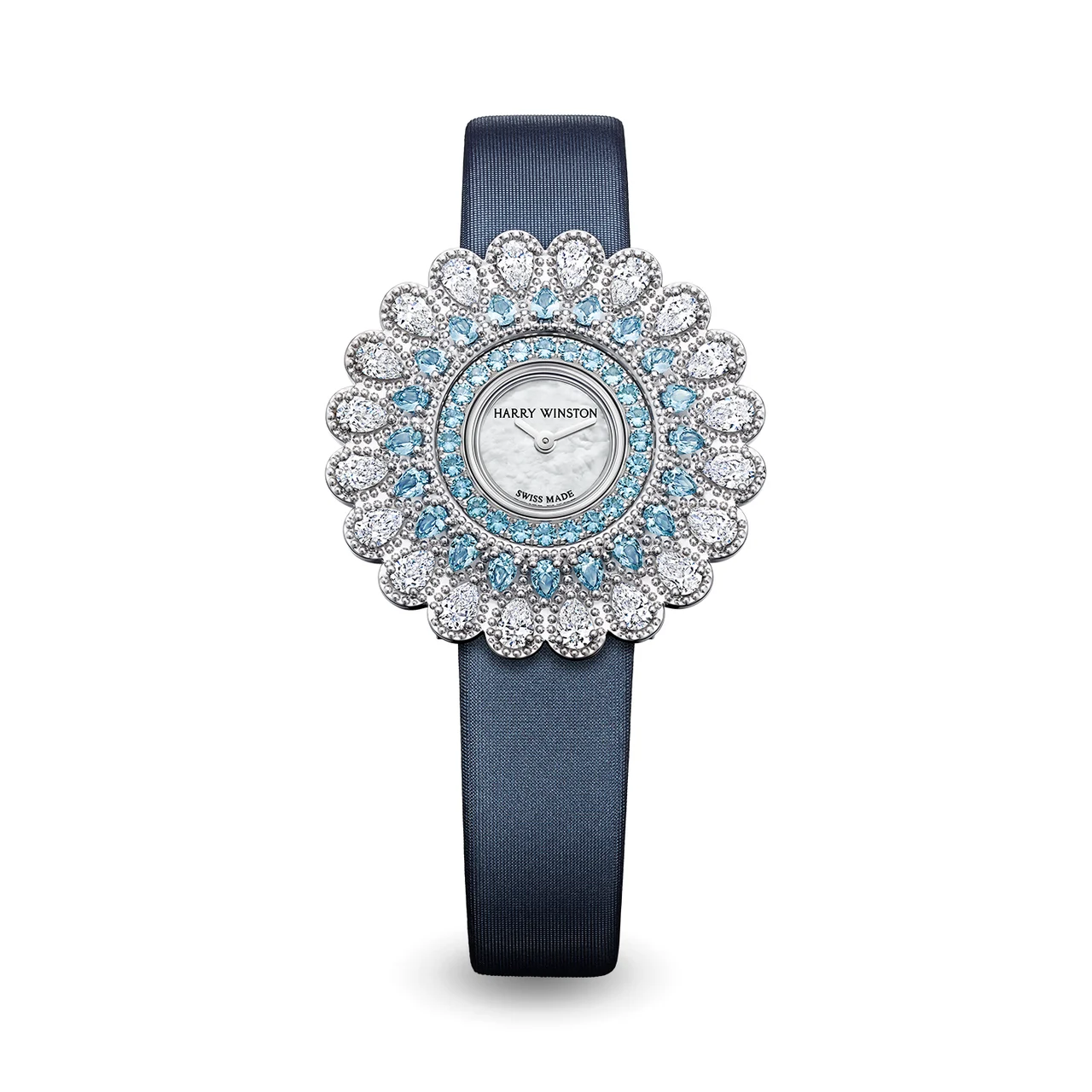 Harry Winston HJTQHM36WW001 37 mm kol saati