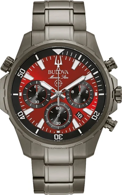 Bulova Marine Star Men's Chronograph 98B350 kol saati