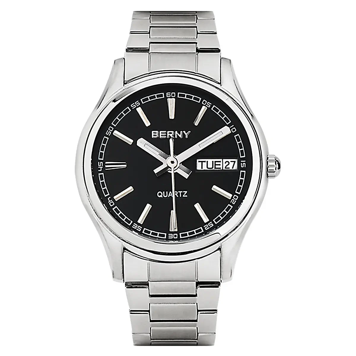 BERNY Men Quartz Business Watch-2651M 2651M-A kol saati