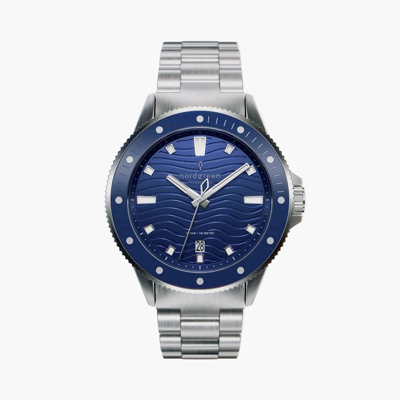 Nordgreen Waves 40mm WA40SI3LSIBU 40 mm kol saati