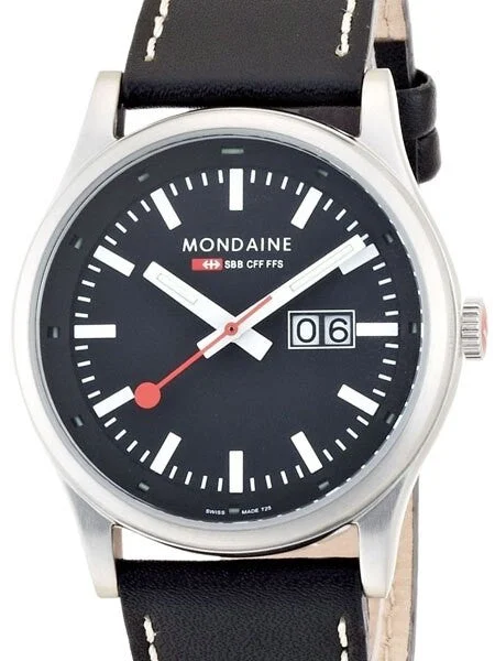 Mondaine Sport Night Vision Watch with Self Powered Illumination #A669-30308-14SBB kol saa