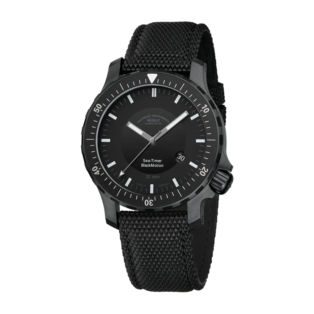 Muhle Glashutte Sea-Timer M1-41-83-CB 44 mm kol saati