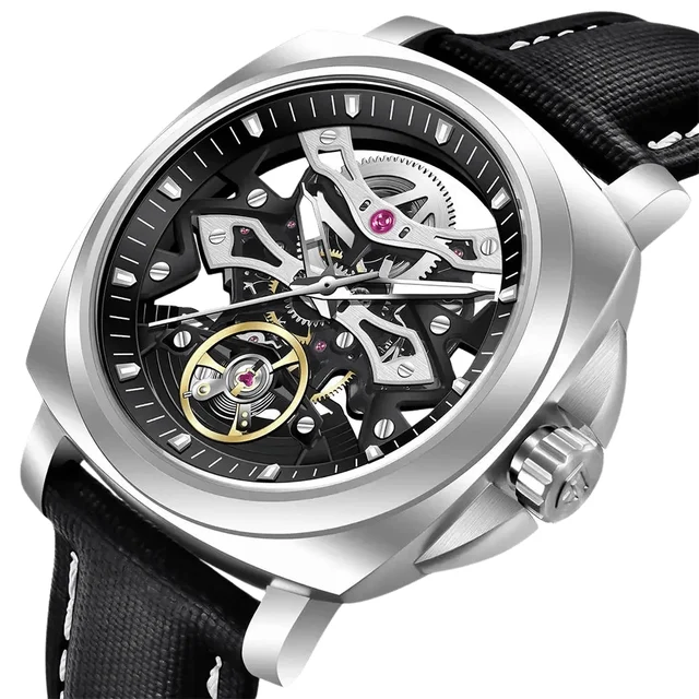 Pagani Design Tourbillon 14:200000080#Black kol saati