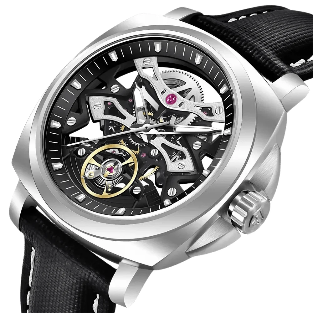 Pagani Design Tourbillon 14:200000080#Black 40 mm kol saati