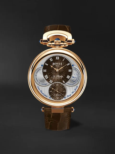 Bovet Fleurier Collection 19Thirty Great Guilloché NTR0020 kol saati