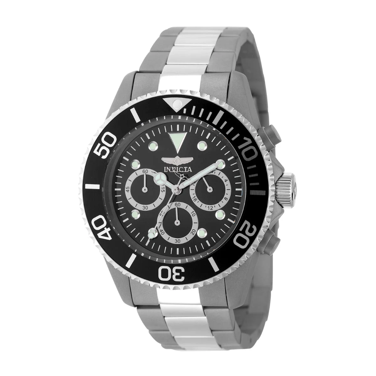 Invicta Pro Diver Solid Titanium Watch - 45mm. Titanium (50076) 45 mm kol saati