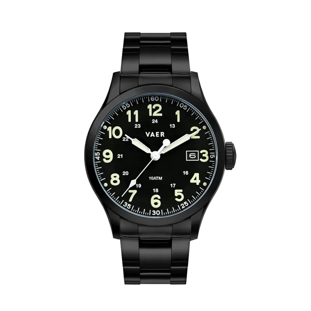 Vaer S5-TF-SIL20PVDBLK-NY20PVDKHA kol saati