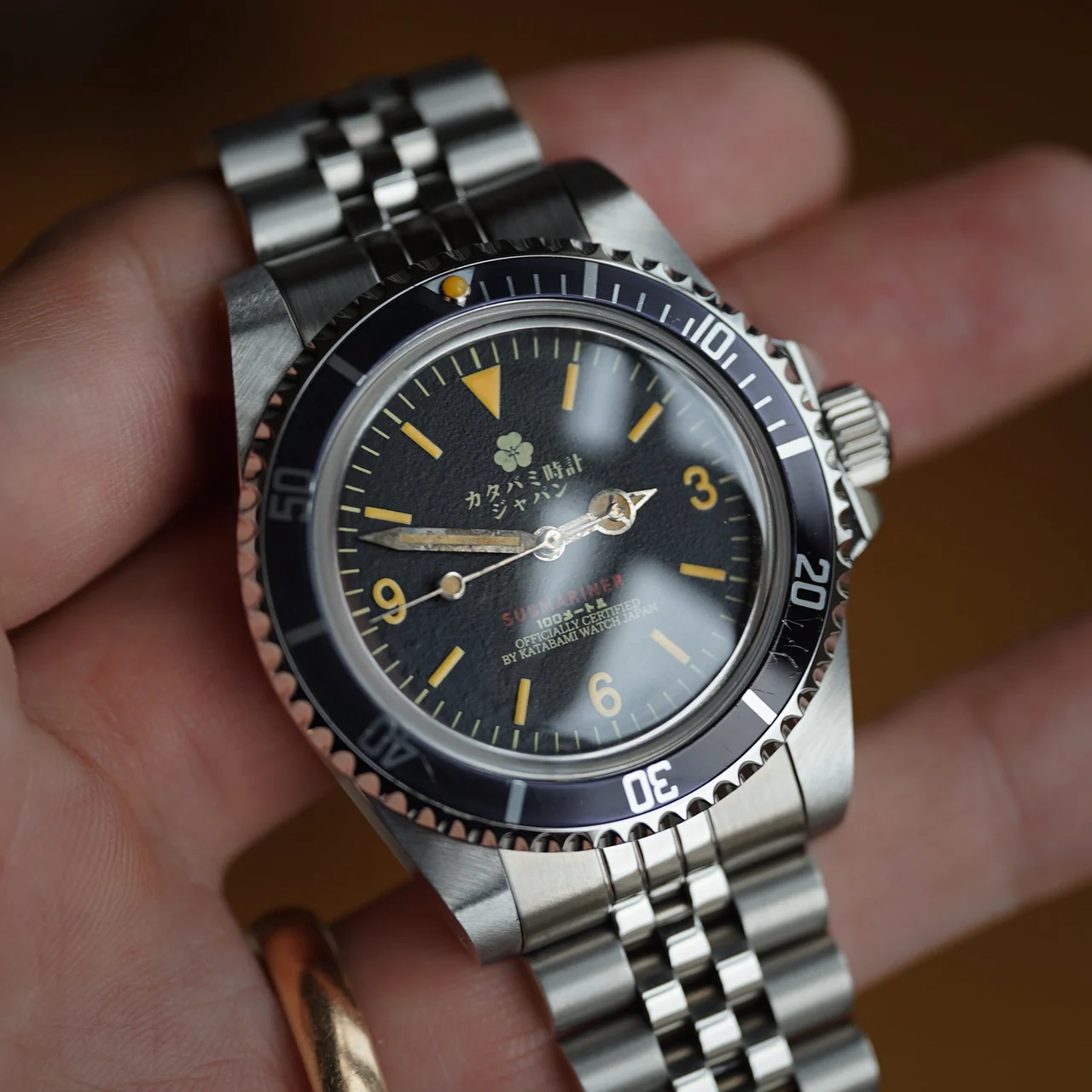 KATABAMI WATCH JAPAN 【STOCK】 The diver “369” 40 mm kol saati