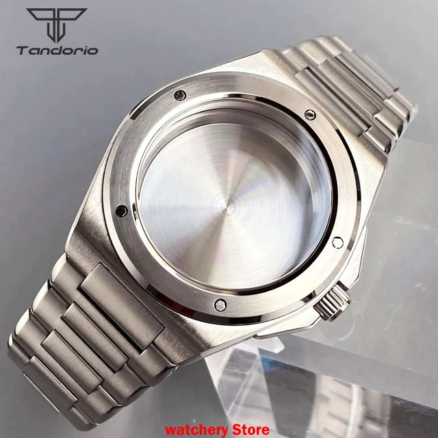 Tandorio NEW Watch Case For Engineer Style 200m Waterproof Sapphire Glass Fit NH35 NH36 ET