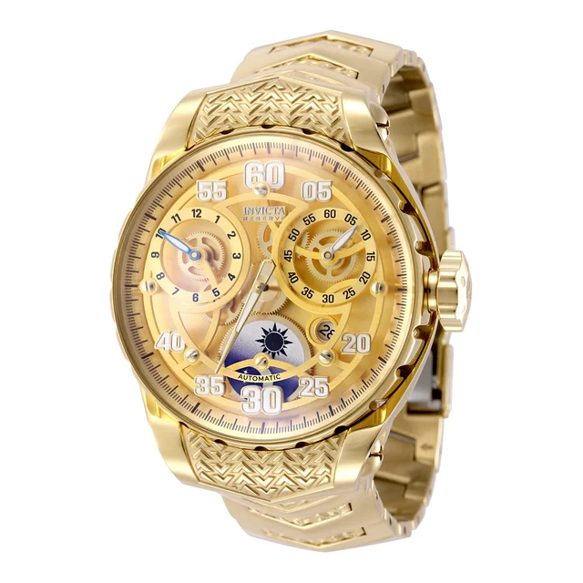 Invicta Grand Dome Automatic Watch - 49mm. Gold (50267) kol saati