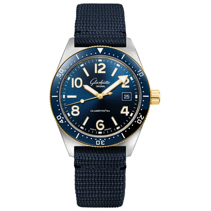 Glashutte Original SeaQ 1-39-11-10-90-34 40 mm kol saati