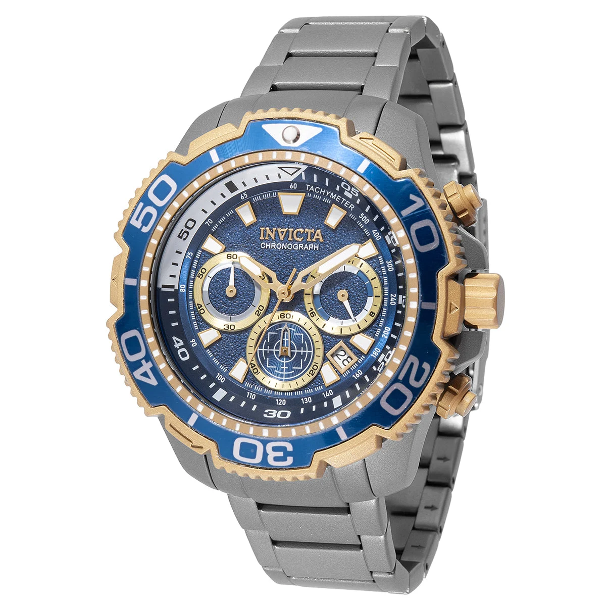 Invicta Commandor Watch - 48mm. Titanium (49496) 48 mm kol saati