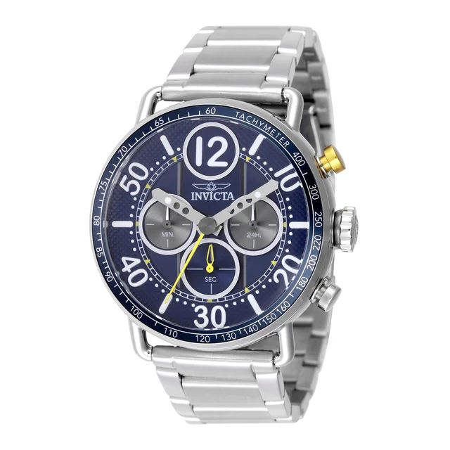 Invicta Speedway Alphagraph Watch - 44mm. Steel (50879) kol saati