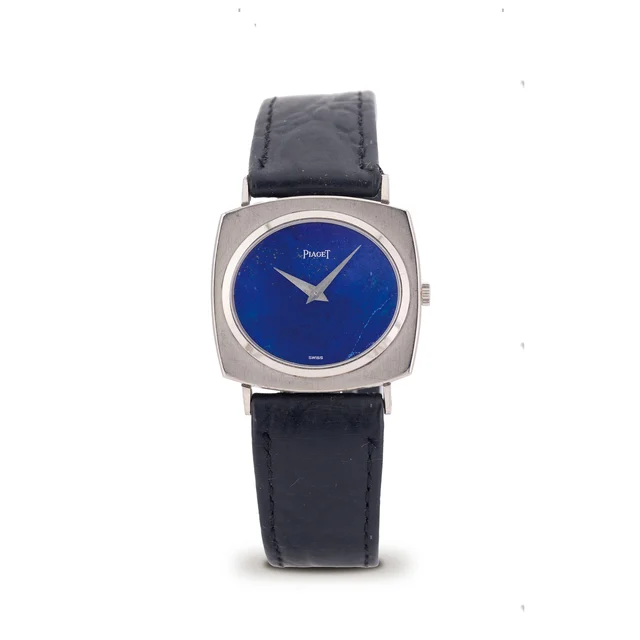 Piaget PIAGET, REF. 9587, LAPIS LAZULI, 18K WHITE GOLD kol saati