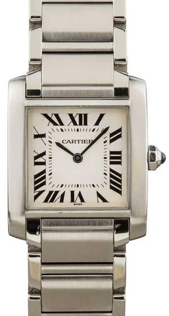 Cartier Tank Francaise Ref W51008Q3 Small Model kol saati