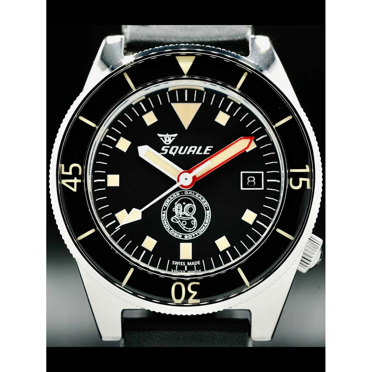 Squale Drass Galeazzi 210000036366 42 mm kol saati