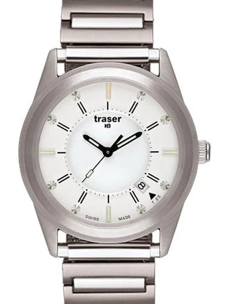 Traser Classic Translucent Dial, Stainless Steel Bracelet Quartz Watch T4302.24C.E3A.08 ko