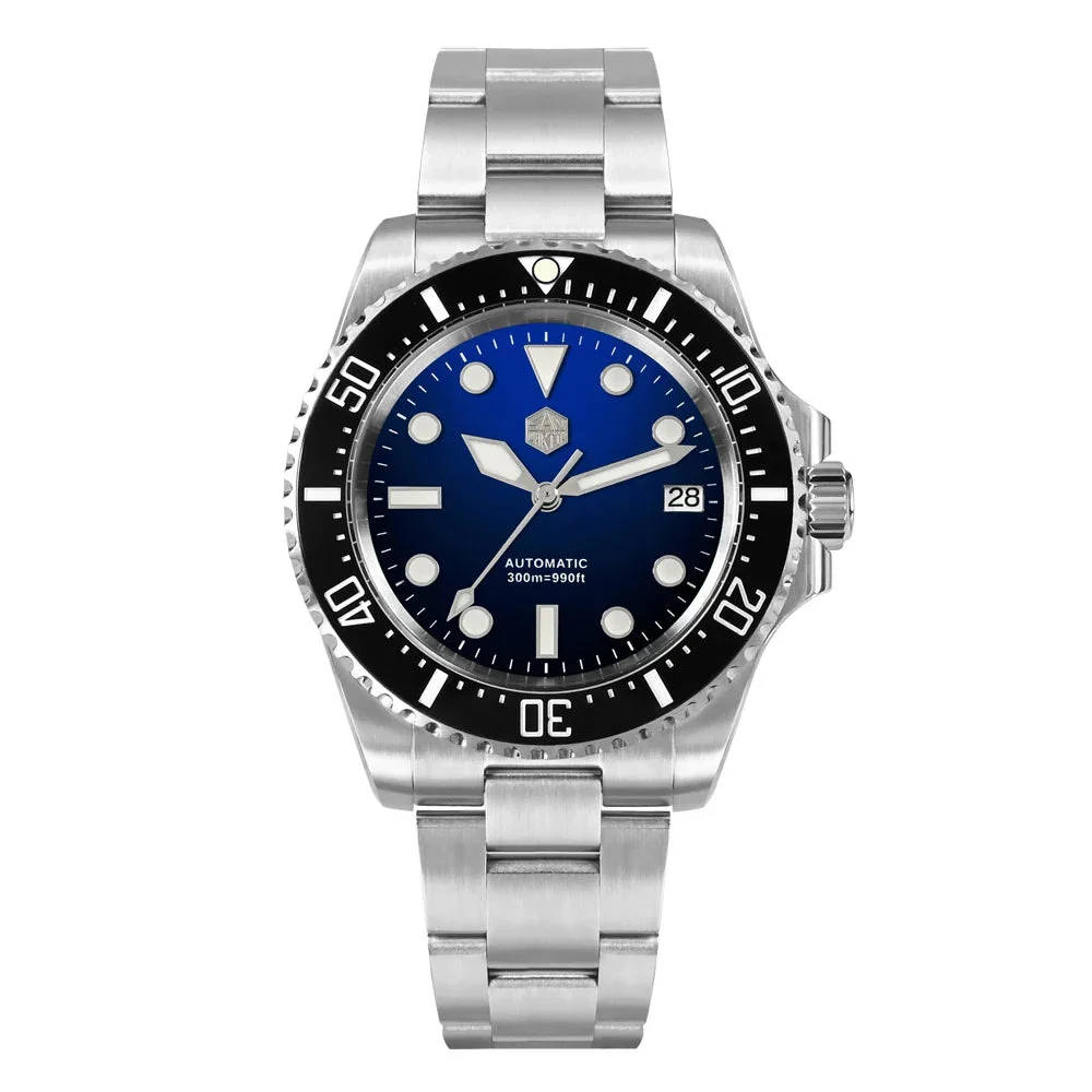 San Martin 85407483-enamel-blue-classic-china 39 mm kol saati