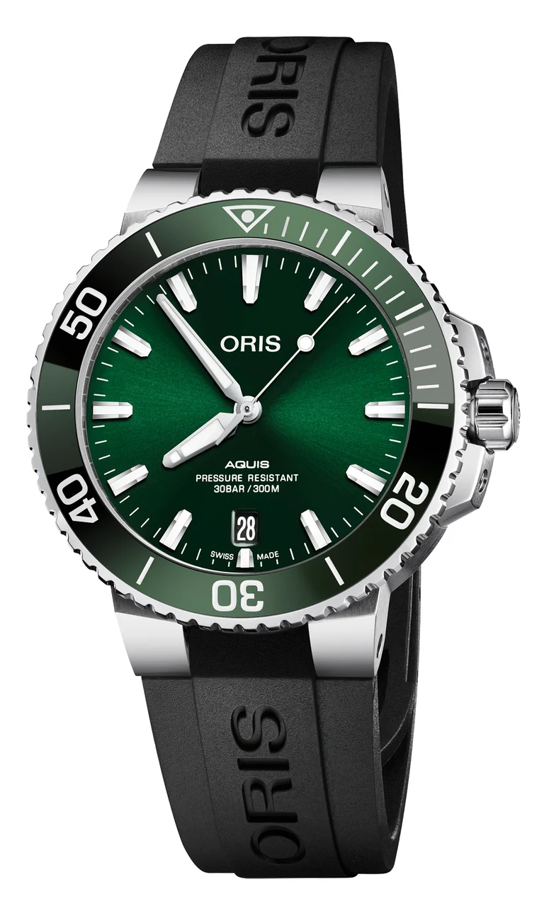Oris Aquis Date 01 733 7732 4157-07 4 21 64FC 39.5 mm kol saati
