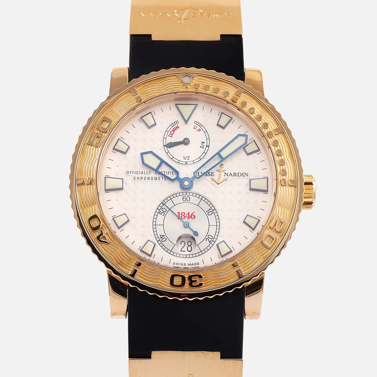Ulysse Nardin Ulysse Nardin 535-2002515 40 mm kol saati