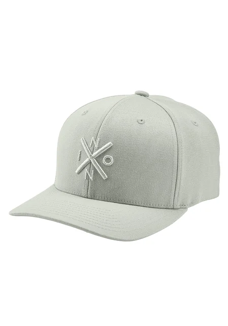 Nixon US Exchange Flexfit Hat - Moss Mist C2875-5178-22 kol saati