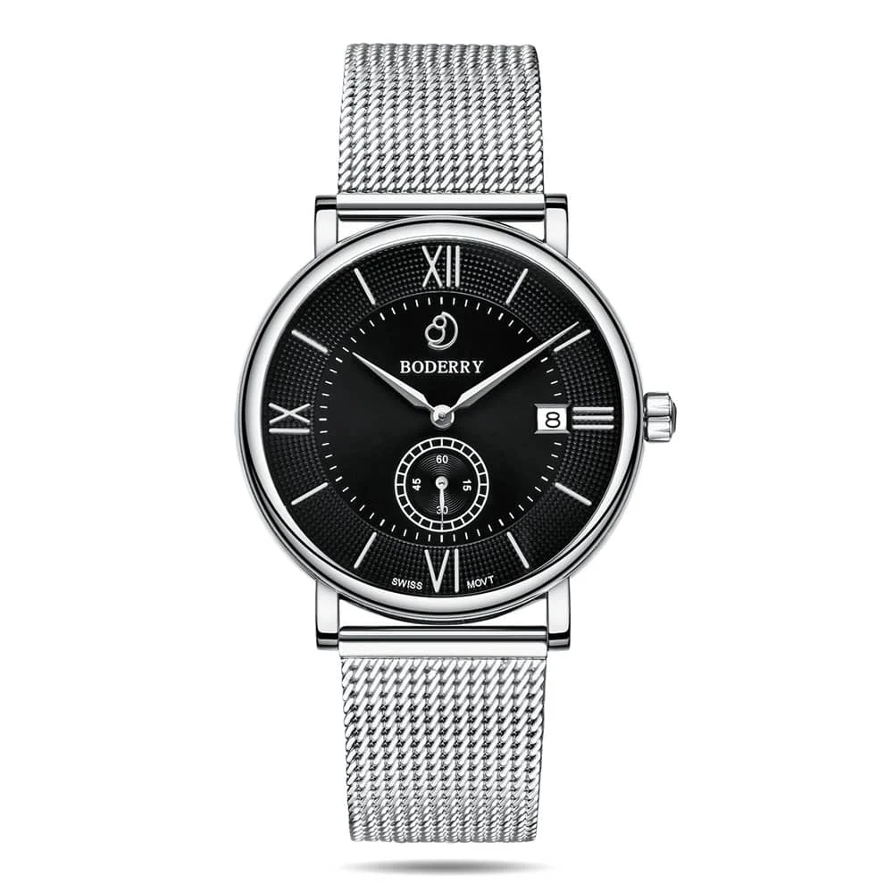 BODERRY Elegant Q04-01M 40 mm kol saati