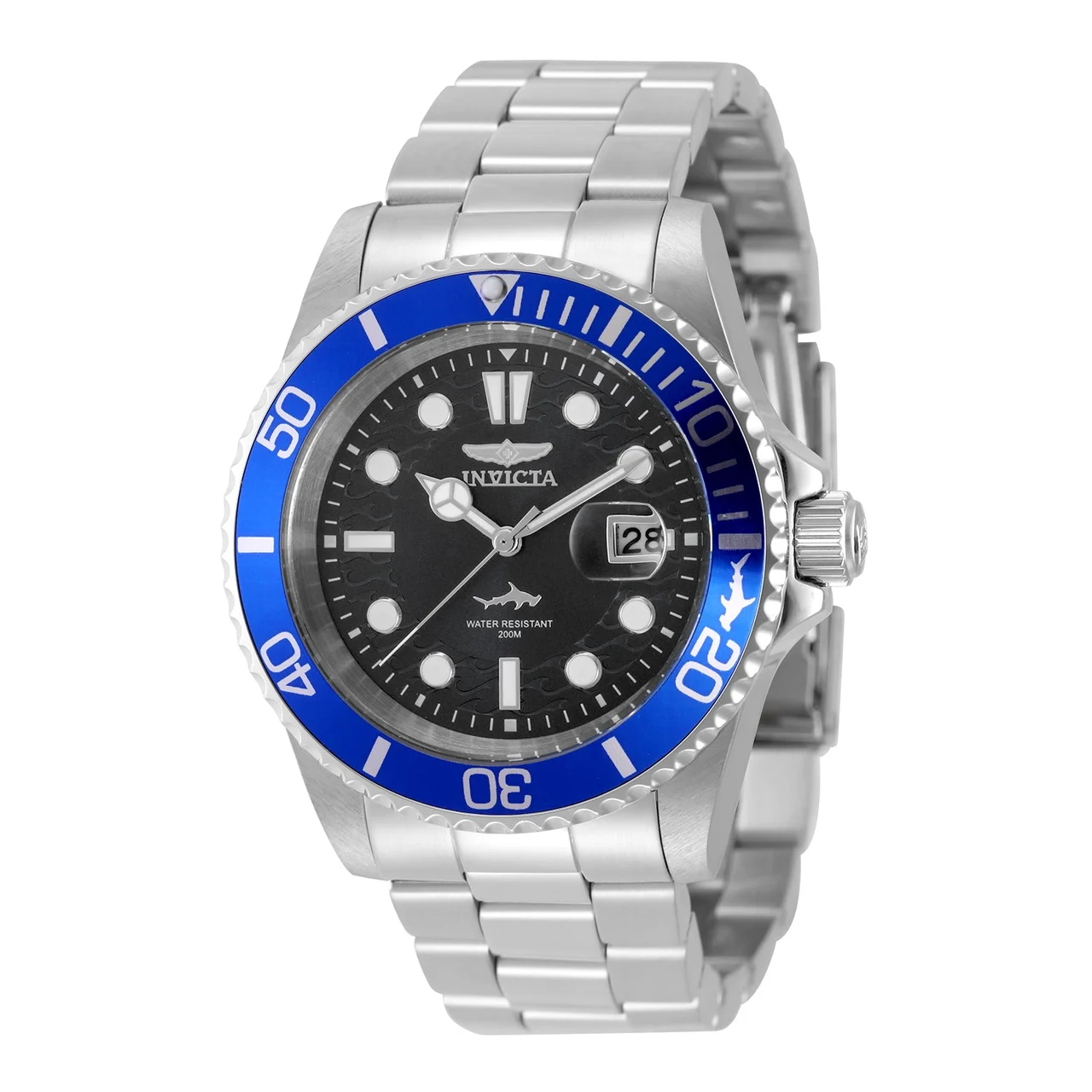 Invicta Pro Diver Isobar Watch - 42mm. Steel (50828) 42 mm kol saati
