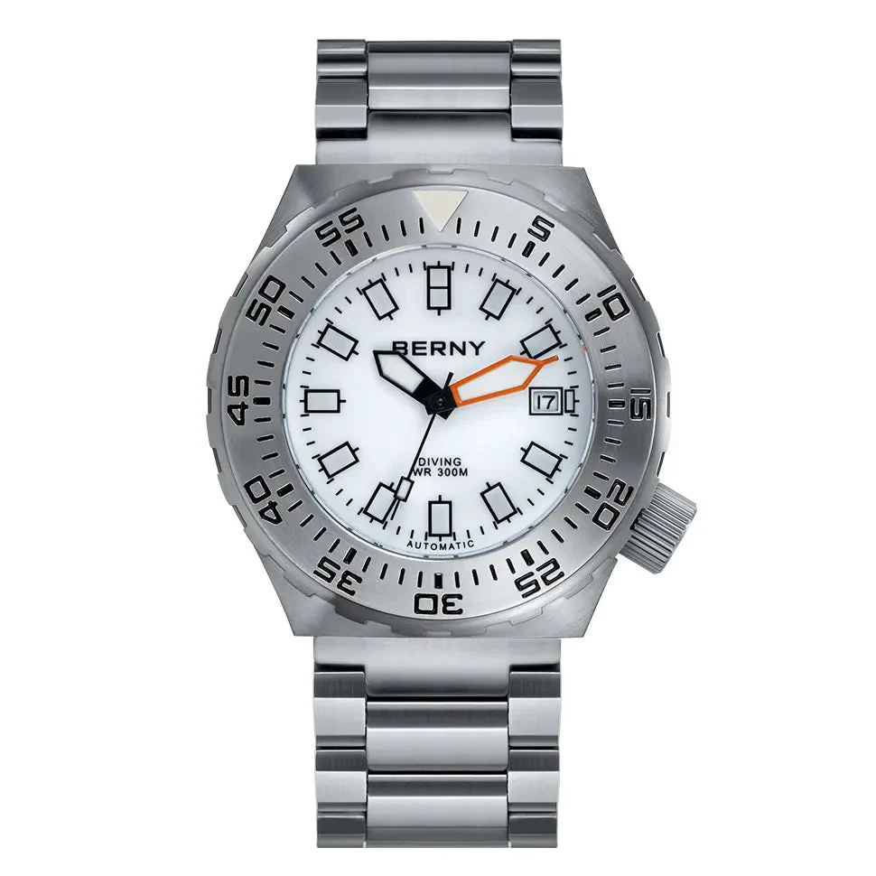 BERNY Men Automatic Diver Watch-AM09026M AM09026M-ORG kol saati