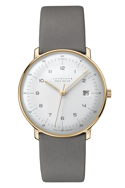 Junghans Max Bill 59_7324_02 38 mm kol saati