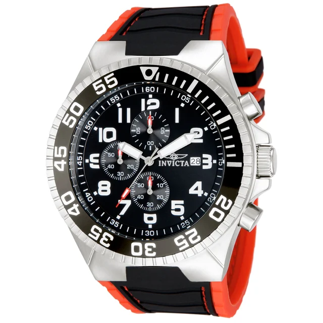 Invicta Pro Diver Watch - 52mm, Black, Red (ZG-12412) kol saati