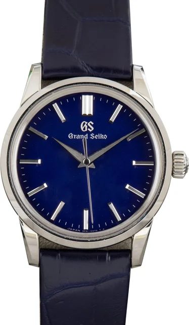 Grand Seiko Elegance Collection ref SBGX349 Blue Dial kol saati