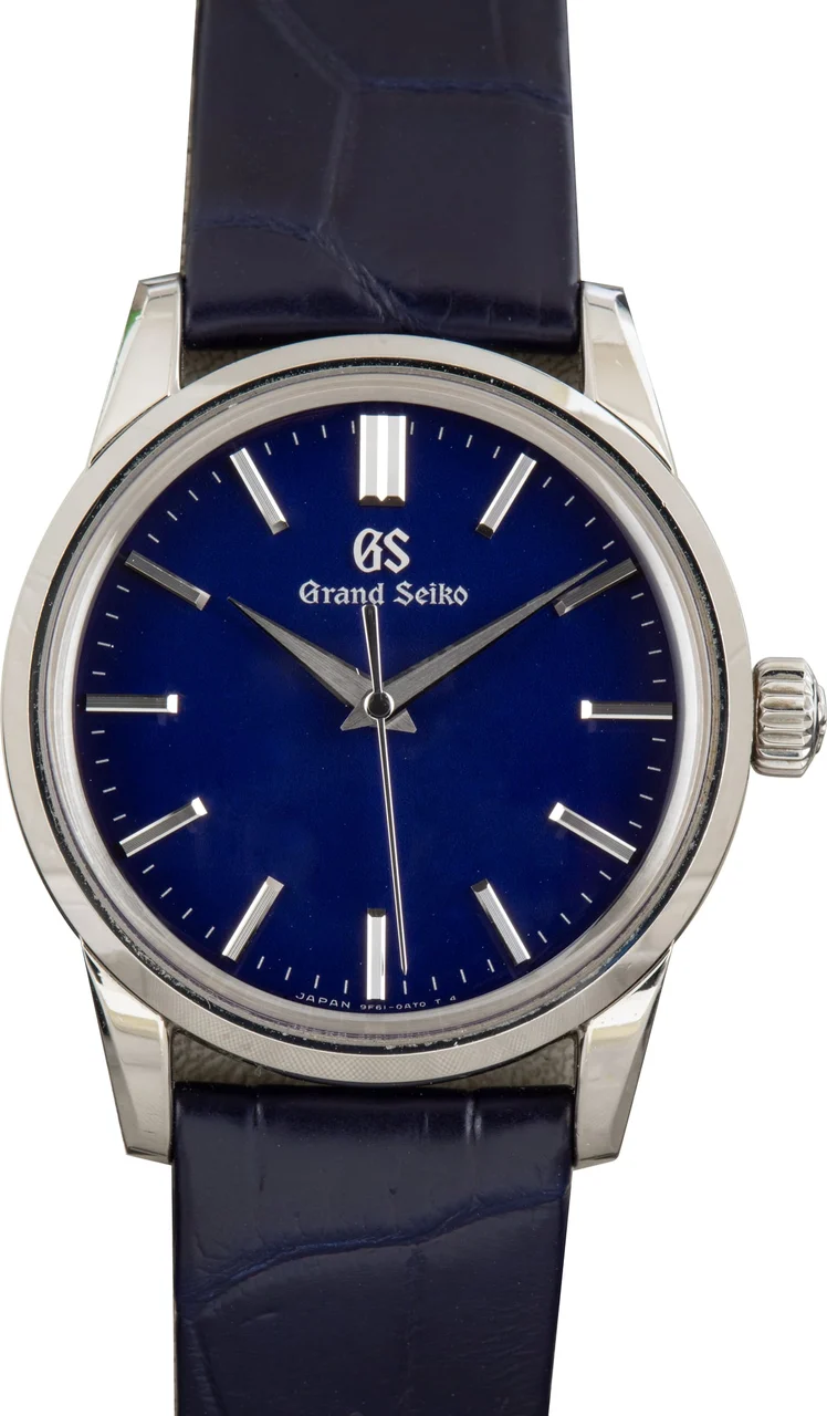 Grand Seiko Elegance Collection ref SBGX349 Blue Dial kol saati