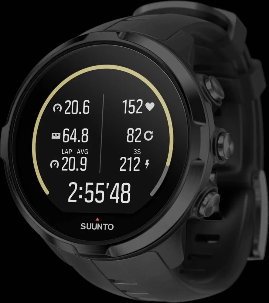 Suunto Spartan Sport Wrist Hr All Black SS022662000 50 mm kol saati